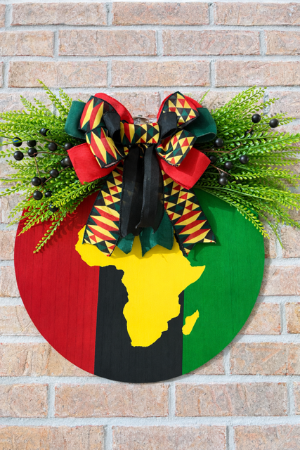 Black History Month Africa Door Hanger