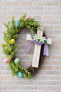 "He is Risen" Easter Wreath