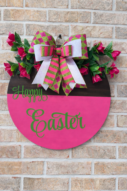 Happy Easter Door Hanger