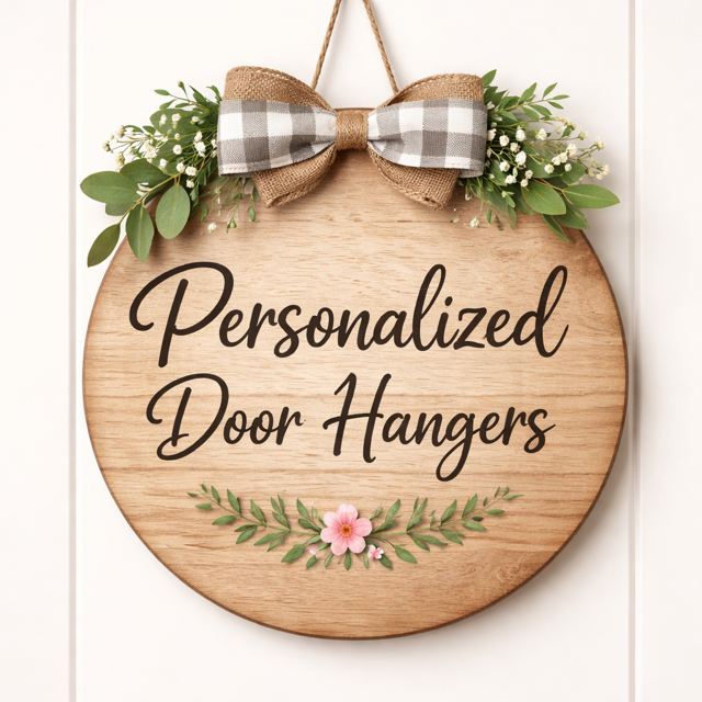 Personalized Door Hanger