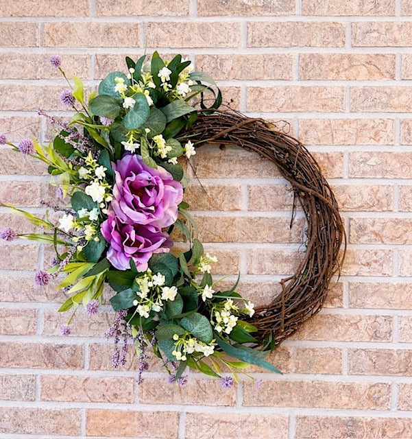 Purple Passion Wreath