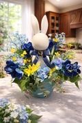 French Country Bunny Floral Arrangement